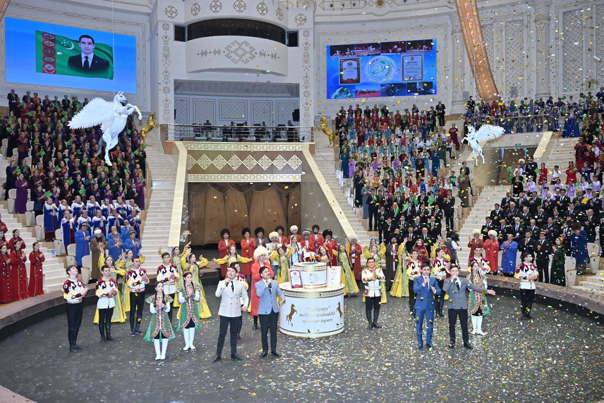 The fame of Akhal-teke horses grows in the world